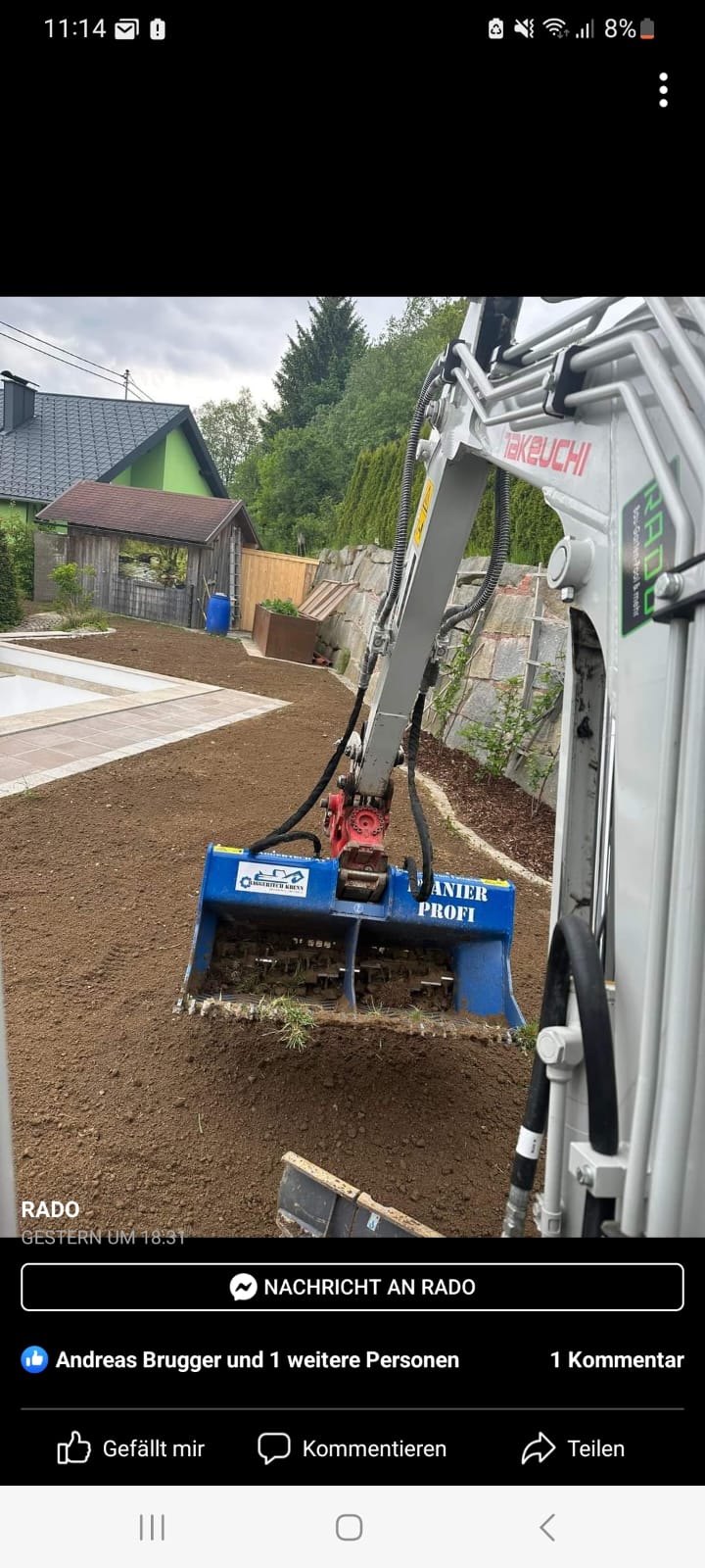 Referenz: Planier Profi im Einsatz